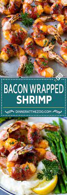 Bacon Wrapped Shrimp Recipe Bacon Shrimp Shrimp Bacon Appetizer Dinner Dinneratthezoo S Bacon Wrapped Shrimp Bacon Wrap Shrimp Recipes Bacon Appetizers