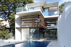 A terraced house on three floors constructed from prefabricated precast concrete panels is a rare find in oxford, the more so when it is designed references: This House Design On Sloped Land Highlights All Benefits Of Hillside Homes Architecture Beast