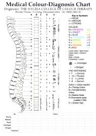 Colour Therapy Spine Chart Jacksfeet Uk Massage