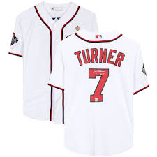 Jun 08, 2021 · brown, 23, has done well for himself while wearing the no. Fanatics Authentic Certified Trea Turner Washington Nationals Autographed 2019 World Series Champions White Majestic Replica Jersey Jerseys Sports Collectibles Guardebem Com