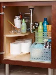 under sink storage