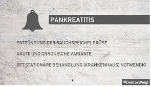 Doktorweigl Erklart Pankreatitis Entzundete Bauchspeicheldruse