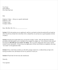 Free 6 Sample Resume Cover Letter Formats In Pdf Ms Word
