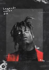 Juice Wrld Legends Never Die Artist Artwork Poster