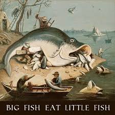 Little fish is hands down the book most intimately reflective of my transfeminine experience of any little fish (proper n.): Ccp30 Paintings Big Fish Eat The Little Fish By Eli Evans