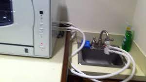 How long does it take to fill up a danby dishwasher? Danby Countertop Portable Energy Star Dishwasher Model Ddw497w Youtube