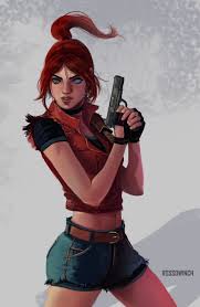 Claire Redfield By Rosso Winch Resident Evil Game Resident Evil Redfield