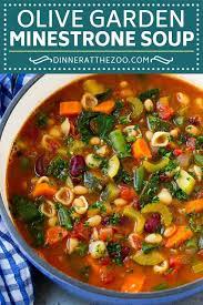 Olive Garden Minestrone Soup Easy Soup Recipes Recipe Minestrone Soup Dinner