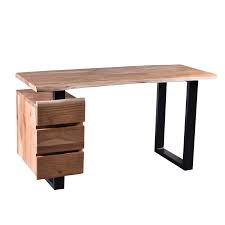 Ihr rustikaler schreibtisch nach maß sie bevorzugen ihren schreibtisch rustikal?. Sit Mobel Schreibtisch Rustikal Akazienholz Mit Baumkante Beine Metall