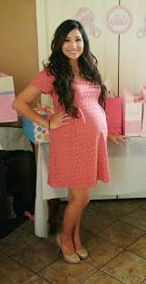 My Baby Shower Outfit Itisagirl Pregnancyfashion Maternityfashion Babybum Maternity Dresses For Baby Shower Baby Shower Dresses Beautiful Maternity Dresses