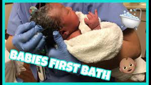 My cousin nooreen and her husband rick brought home beautiful julian singh mann, born may 12, 2015, and i was there to capture his first bath. Newborn Baby S First Bath Youtube