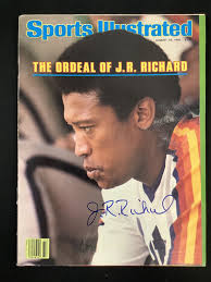 J.R. Richard Autographed Memorabilia