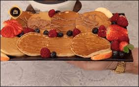 البان كيك مع شام الاصيل Food Breakfast Waffles
