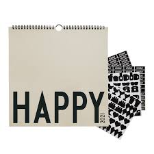 Ben added the wooden floor, painted in farrow & ball's 'hardwick white', and found the glazed wall cupboard in a junk shop. Design Letters Wall Calendar 2021 From Design Letters Nordicnest Com