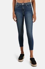 Monterey L Agence Margot High Rise Skinny Jean Blue Cream