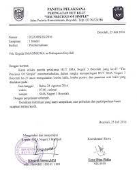 Contoh Surat Mandat Lomba Surat Organisasi Sekolah Organisasi
