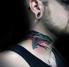 The rounded shape of the neck makes it ideal for small tattoos featuring a few simple elements. Top 40 Best Neck Tattoos For Men