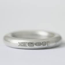 Handmade Silver Ring With Feature Hallmark Ring Mens Silver Rings Jewelry Rings Unique Silver Rings Handmade