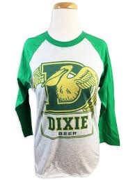 Dixie Beer Long Sleeve Baseball Tee Long Sleeve Baseball Tee Baseball Tee Tees