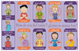 Asl Emotions Chart Sign Language Sign Language For Kids