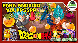 Los botones de la consola se despliegan. Dragon Ball Super Para Android Via Ppsspp Mod Shinbudokai 2