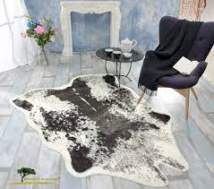 Kuhfell teppich kunstfell rinderfell kuhfellteppich stierfell fellteppich imitat. Xxl Fellteppich Grosser Kurzflor Teppich Kuhfell Schwarz Felldecken Shop