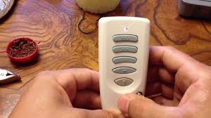 How to troubleshoot ceiling fan remote controls. Hunter Fan Remote Fast Battery Drain Fix Youtube