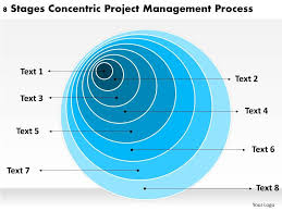 Sample Business Organizational Chart Stages Concentric