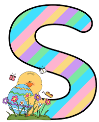 Ch B Alfabeto Easter De Kid Sparkz Letras Colores Alfabeto Abc
