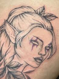 druid tattoo from the other day✨ #fairytattoo #tattoo #fairy #tattoos  #tattooartist #tattooart #tattooideas #finelinetattoo #fairycore  #tattoodesign #tattooflash #flowertattoo #ink #art #cutetattoo  #mushroomtattoo #blackwork #femaletattooartist ...