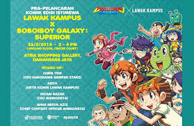 Fresh gila lawak si keith lukis ni. Animonsta Will Be Creating A Boboiboy Galaxy Crossover With Lawak Kampus Boboiboy Amino