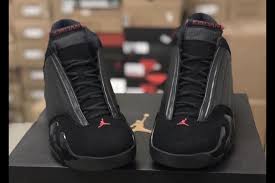 Red Black And White Jordan 14s Men S Jordan Retro 14 Air Jordans Air Jordans Retro Jordan Retro 14