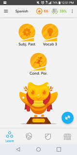 You get connected with a spanish speaker who is trying to learn english, and spend 5 minutes speaking spanish and 5 minutes. Finished Duolingo Spanish Learnspanish