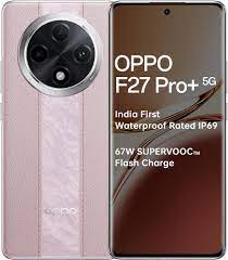 OPPO F27 Pro+ 5G (Dusk Pink, 8GB RAM, 256GB Storage)| 6.7" FHD+ AMOLED  Toughest 3D Curved Display|64MP AI Featured Camera|IP69 | 67W SUPERVOOC|  with No Cost EMI/Additional Exchange Offers : Amazon.in: Electronics