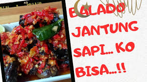 Bumbu manis yang ada di daging bercampur menjadi satu. Cara Mudah Bikin Balado Jantung Sapi Youtube