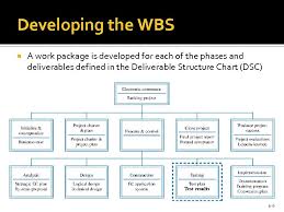 Chapter 6 The Work Breakdown Structure And Project
