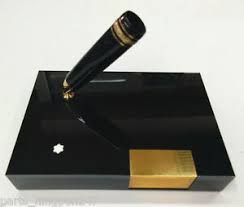 Mont blanc gives you the famous array of fine writing instruments, fountain , rollerball and ballpoint pens. Montblanc Meisterstuck Desktop Pen Stand For Le Grand Pen No 146 New Box Ebay