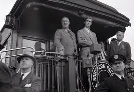 Farmer and sons walking in the face of a dust storm. Roosevelt Visits Dust Bowl Arthur Rothstein Theminotvoice Com