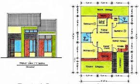 Dengan lapisan lantai marmer glossy dan pintu transparan di setiap ruang. Desain Rumah Sederhana 1 Lantai 3 Kamar Tidur Desain Rumah Minimalis 2019