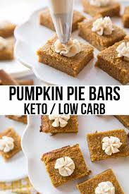 Keto Pumpkin Pie Bars With Cream Cheese Icing Recipe Keto Pumpkin Pie Pumpkin Recipes Dessert Keto Dessert Recipes