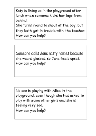 Bullying Role Play Cards Teaching Resources Bullying Activities Drama Activities Anti Bullying Lessons