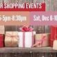 December 2 Day In Person Shopping Event -Fri Dec event image