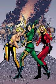 Birds Of Prey Team Main Characters The Ravens Team Comic Vine Birds Of Prey Prey Comics