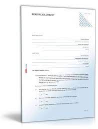 Muster und vordruck für eine generalvollmacht. Generalvollmacht Muster Als Pdf Doc Zum Download