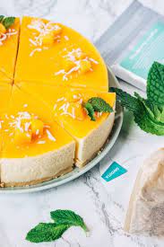 Mango No Bake Cheesecake Bake No Fake Mango Dessert Recipes Baked Cheesecake Recipe Mango Dessert