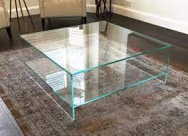 glazen salontafel milano plus vierkant extra helder glas in 2021 glazen salontafel salontafel koffietafel