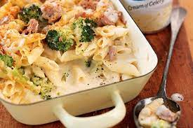 Tuna And Broccoli Pasta Bake Recipe Campbell S Soup Uk Recipe Baked Pasta Recipes Campbells Soup Recipes Broccoli Pasta Bake