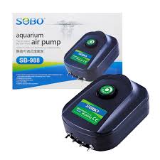 Sobo Sb 988 Dort Cikisli Akvaryum Hava Motoru 12 Watt