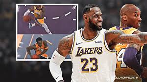 Lebron james is one proud and impressed dad. Lakers Lebron James Pays Homage To Kobe Bryant With Classic Dunk