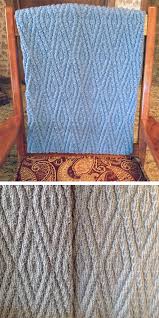 This technique eliminates multiple ends (that need to be sewn in) and carrying multiple strands of yarn. Reversible Blanket Knitting Patterns In The Loop Knitting